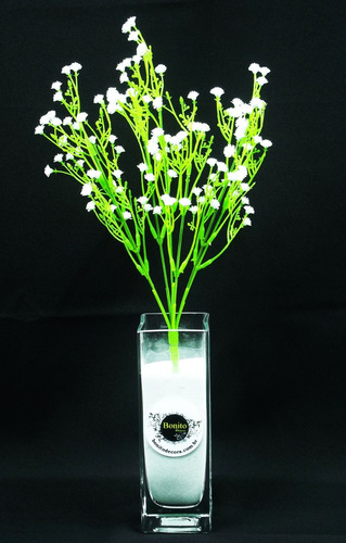 Imagem 4 de 7 de Flor Mosquitinho Artificial 10 Unid - Gipsofila Gipso Galhos