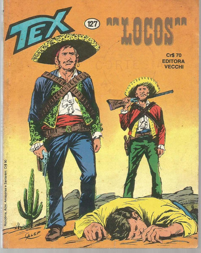 Imagem 1 de 1 de Tex 127 1ª Edicao - Vecchi - Bonellihq Cx46 E19