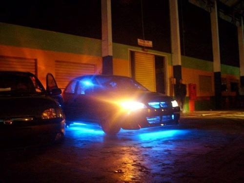Kit Neon Azul Completo