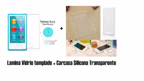 iPod Nano 7 Carcasa+lamina Vidrio Templado
