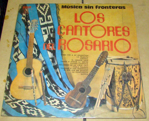 Los Cantores Del Rosario Musica Sin Fronteras Lp Argentino