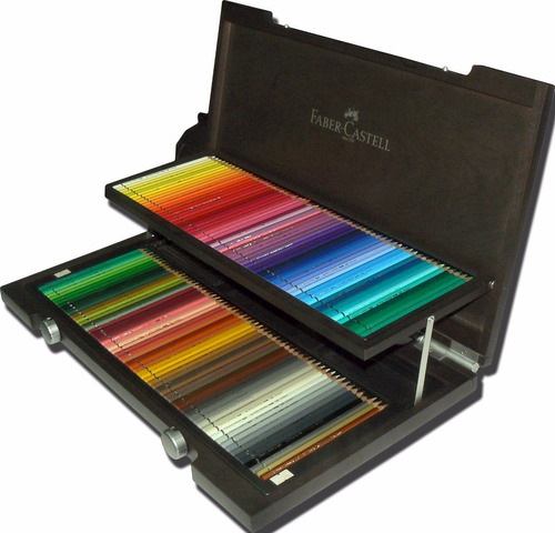 Maletin Faber Castell Polychromos 120 Colores 2 Pisos