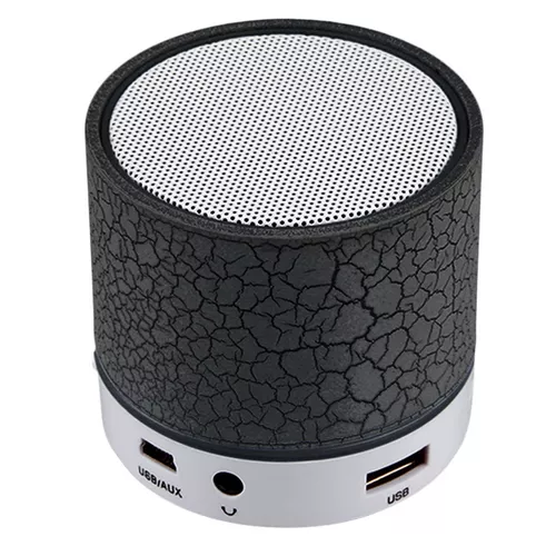 Mini Altavoz Bluetooth A9 3W con luces LED, Radio y USB