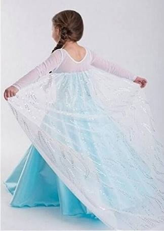 Disfraz Vestido Ana Froze Elsa Niña Princesa Hallowen Envio