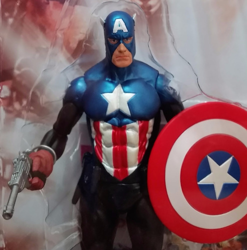 Tk0 Marvel Select Capitán América Bucky Barnes 2008