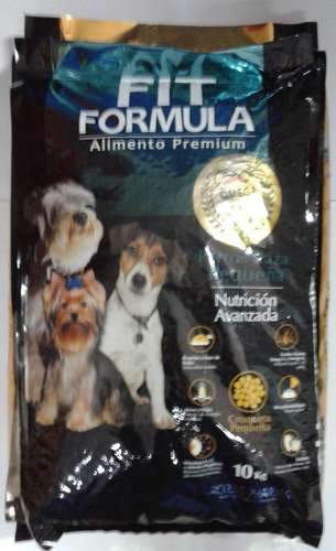 Fit Formula Alimento Premium Para Perro Adulto Razas P. 10kg