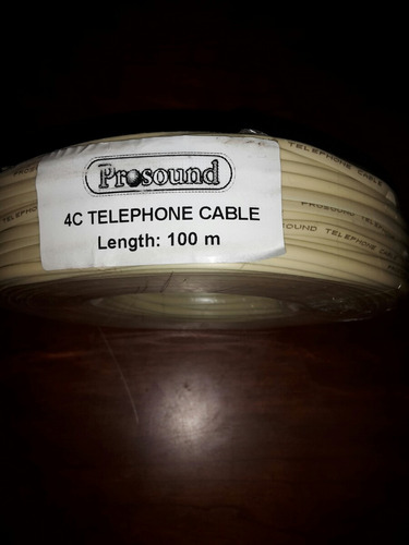 Cable Chato Telefonico Rj11