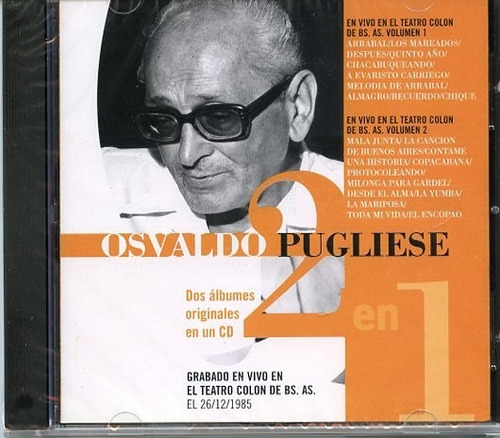 Osvaldo Pugliese - En El Colon Vol 1 Y 2