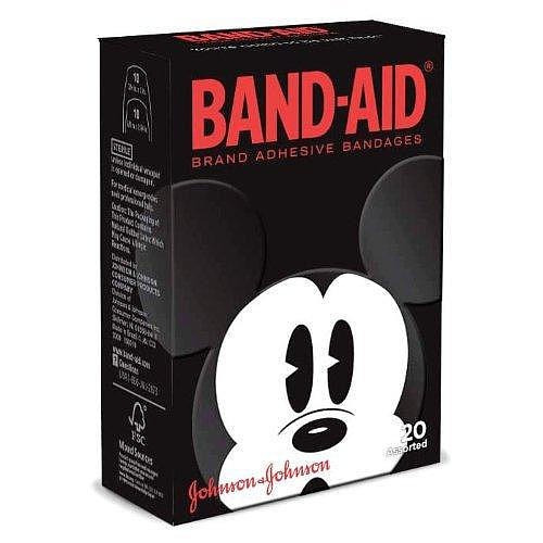 Johnson & Johnson Mickey Mouse Band Aid Adhesiva Vendas 20-c
