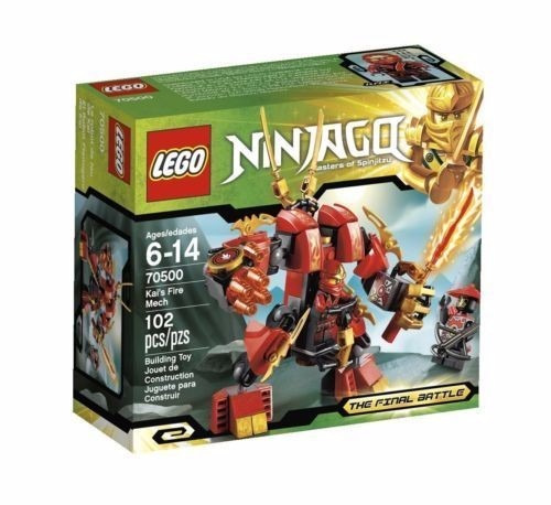 Lego Ninjago Kais Fuego Mech 70500 M
