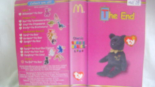 Imagen 4 de 6 de Nico Bonito Oso The End Col.mc Donald's (mve 28)