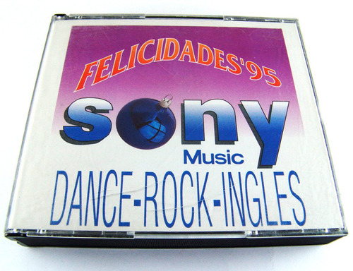 Felicidades 95 Dance Rock Ingles Cd Doble Promo Sony 1995