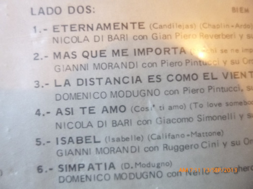 Vinilo Lp Los 3 Magnificos (u101