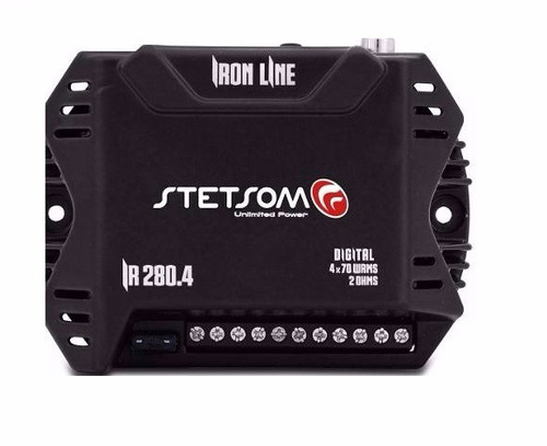 Modulo Amplificador Stetsom Iron Line Ir 280.4 280w Rms 2ohm