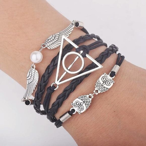 Pulseira Harry Potter Preta