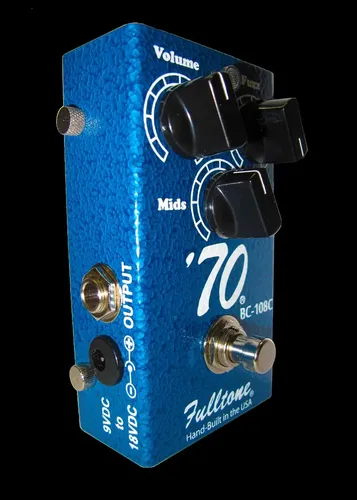 ギター Fulltone '70 BC-108c Fuzz Pedal Fuzz Fulltone 70 Bc 108c C/ Nota Fiscal E Garantia