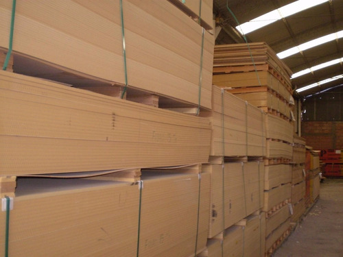 Lamina Mdf De Melamina 1.83 X 2.44 Crudo Blanco Cedro Tabaco