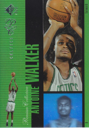 1996-97 Sp Holoviews Rookie Antoine Walker Celtics