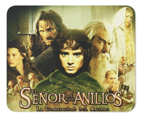 Rnm-0320 Mouse Pad El Señor De Los Anillos Lotr (21x17 Cms)