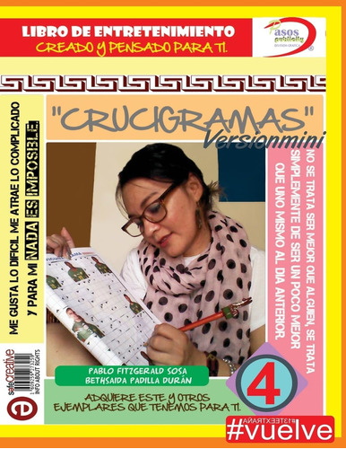 Libro: Crucigramas: Version Mini 4. (spanish Edition)