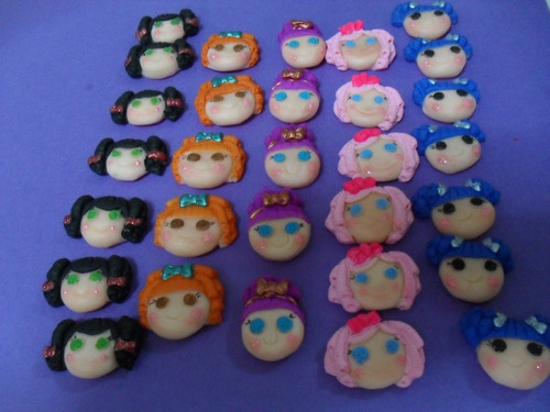 Apliques Lalaloopsy De 3cm , 2 Docenas