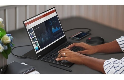 Imagen 10 de 10 de Lenovo M14t Monitor Portatil Fhd Ips Tactil 10 Puntos 14''