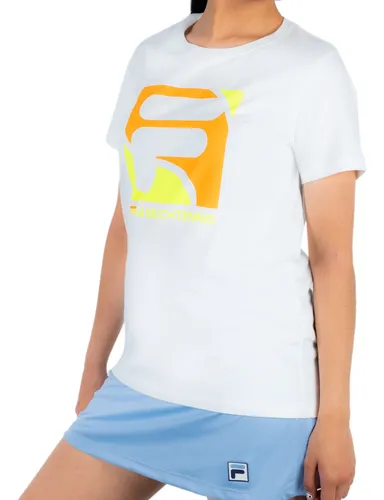 Fila Camiseta Tee Mujer Fila Camiseta De Dama F12tn00157-309