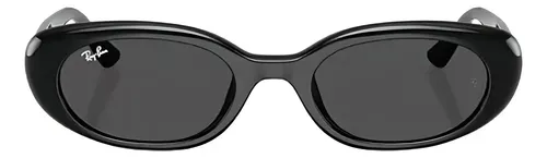 Óculos De Sol RB4441D BIO-BASED Preto com Lente Cinza-escuro Ray