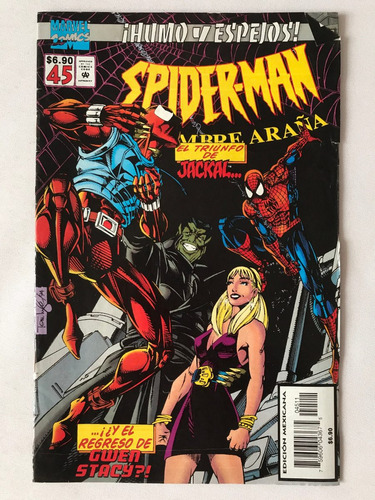 Spiderman El Hombre Araña #45 Marvel Mexico Intermex 1998