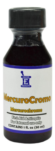Mercurochrome Antiseptico Mercuro Cromo