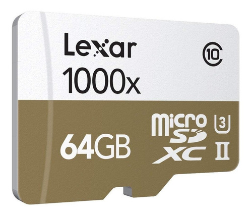 Tarjeta Memoria Lexar Profesional Micro Sdxc Uhsii 64gb 4k