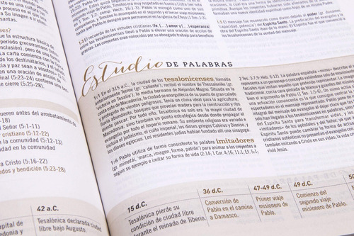 Imagen 2 de 4 de Biblia De Estudio Para La Mujer Piel Fucsia