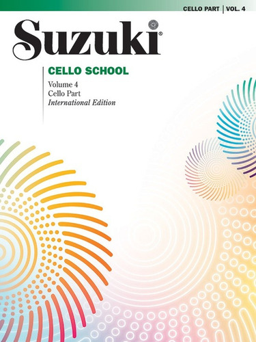 Suzuki Cello School, Cello Part Volume 4, International Edit