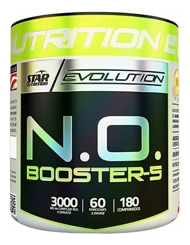 Suplemento en tabletas N.O. Booster-5 de aminoácidos N.O. Booster-5 de Star Nutrition