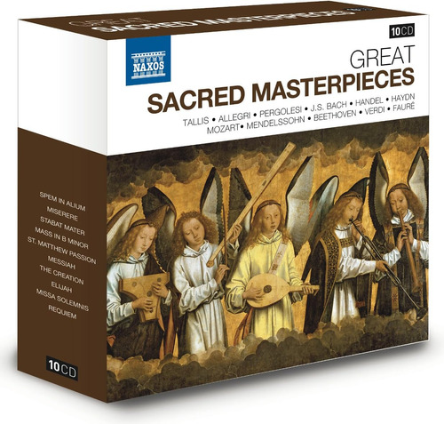 Cd: Grandes Obras Maestras Sacradas/varios