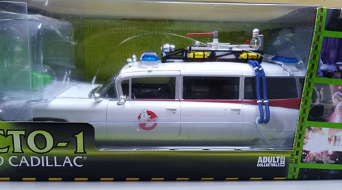 Ecto 1 Cazafantasmas Cadillac 1959 Escala 1:18 Autoworld.