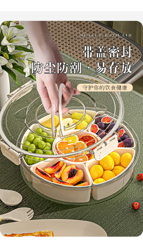Dispositivo De Fruta Giratorio De Seis Cuadrados Con La Mano