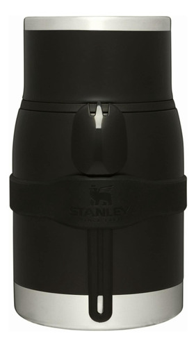 Stanley Adventure To Go Frasco Aislado Para Alimentos Con Color Negro Brillante