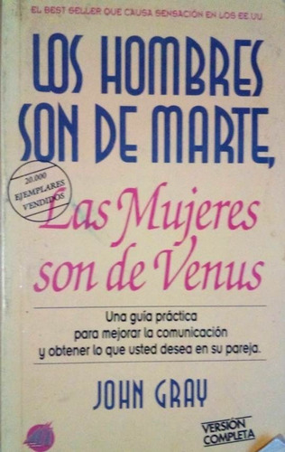 Los Hombres Son De Martes Y Las Mujeres Son De Venus John Gr