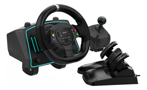 Doyo 1080° Gaming Racing Wheel With Pedals And Shifter