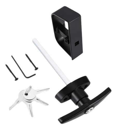 Kit De Fechadura Para Porta De Galpão Com Haste De 11,4 Cm