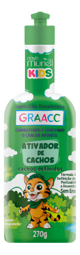 Ativador Graacc Kids Cachos Definidos 270ml Muriel