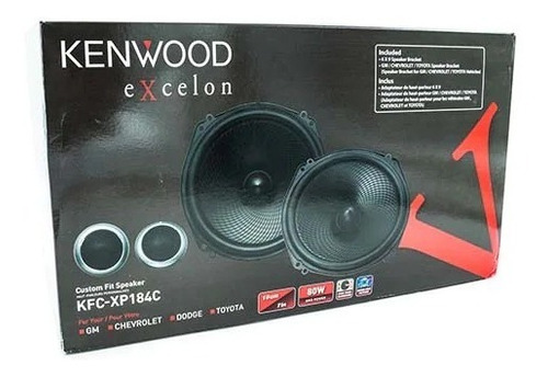 Combo 6 1/2  Kenwood Excelon Over Size Custom Fit Toyota