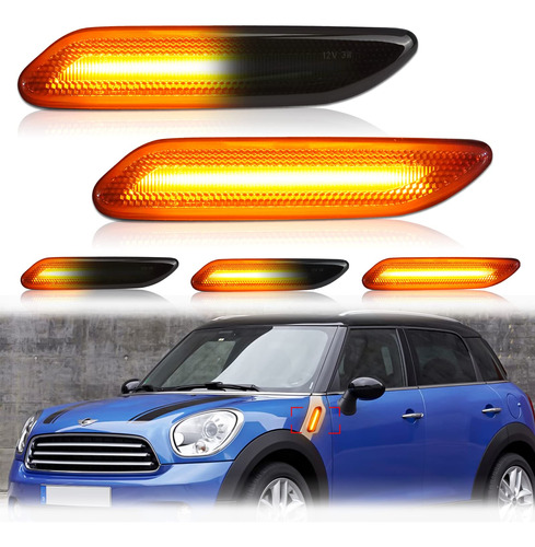 Bestview Conjunto Luz Led Lateral Para Mini Cooper R60 R61 2