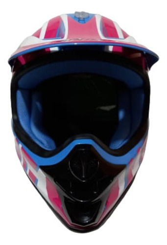 Casco Full Face Racing Bmx Dowhill Cross Niños Certificado