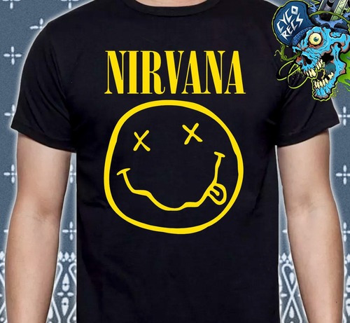 Nirvana - Grunge - Rock - Kurt - Polera- Cyco Records