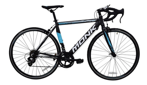 Bicicleta ruta Monk Gravel  2021 R700 Único 14v frenos v-brakes cambios Shimano color azul