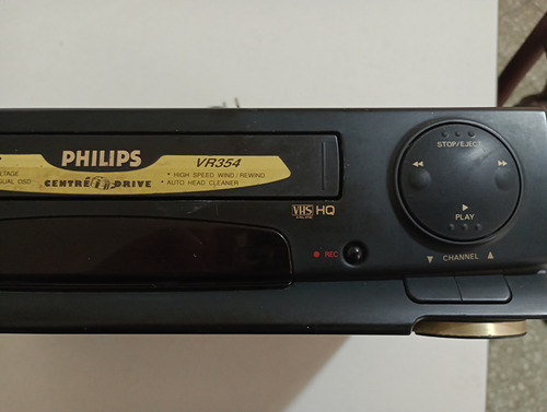 Videocasetera Panasonic Y Philips X Lote Reparar O Repuestos Negro (Usado)