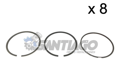 Kit De Anillos Std Para Motor Ford 6.9 2d5693 (8 Juegos)