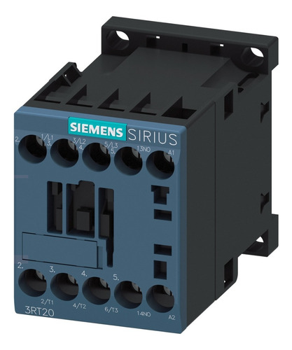 Contactor 9a 230v 4kw 3 Polos+1na S00 Siemens 3rt2016-1ap01